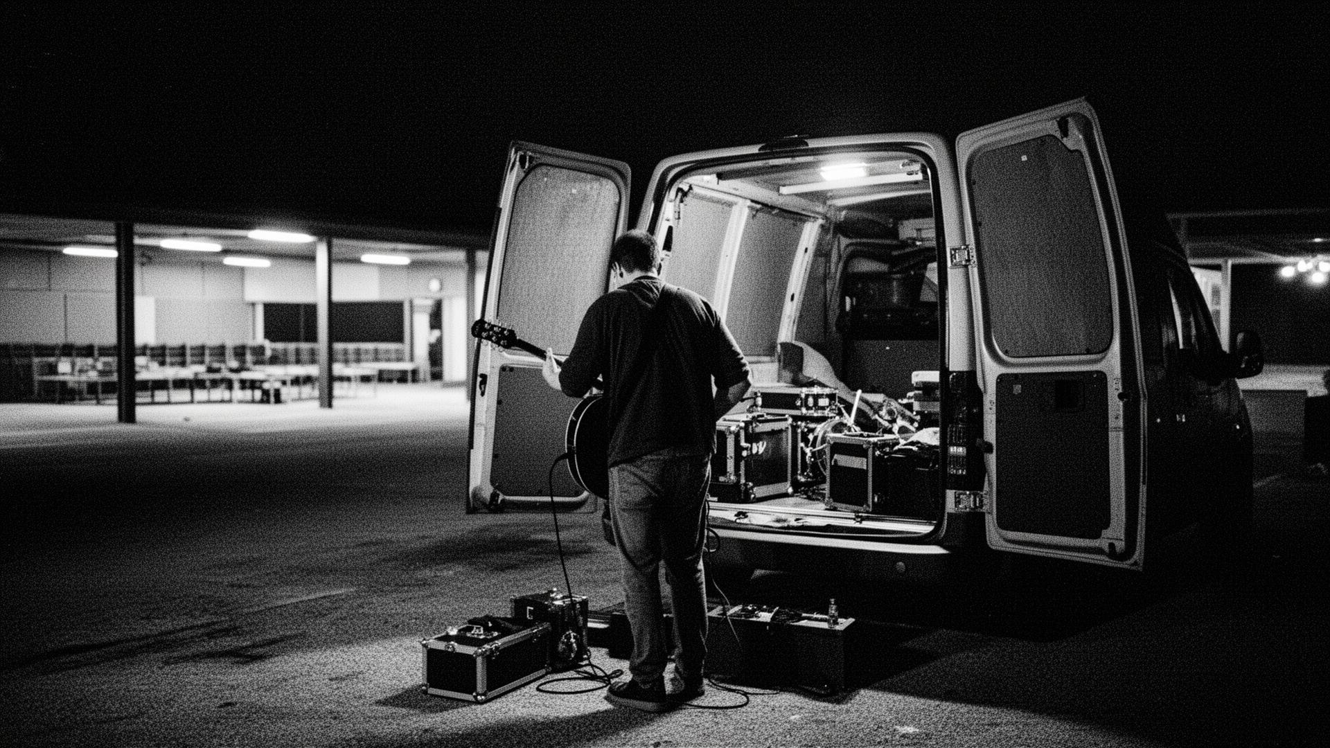 Artist after a show